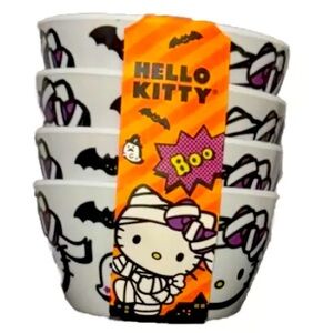 Hello Kitty Halloween Plastic Mini Bowls Set of 4